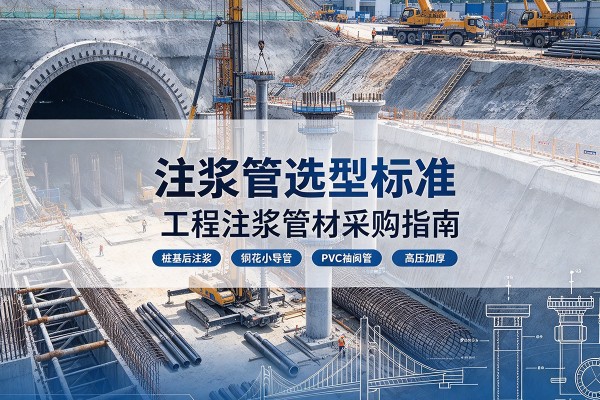 德兴注浆管选型标准