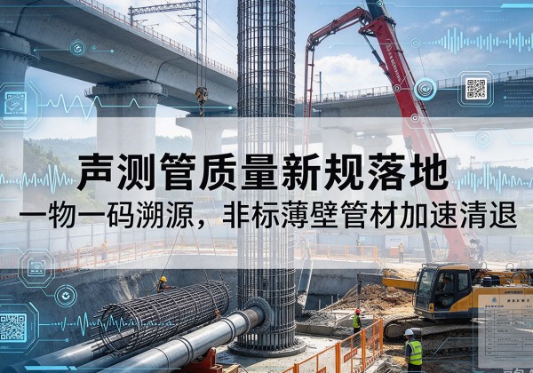 德兴声测管质量新规落地，一物一码溯源，非标薄壁管材加速清退
